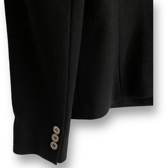 Grace Dane Lewis Blazer Vintage Double Breasted Hourglass Fit Size 10P Gothic - Picture 6 of 7